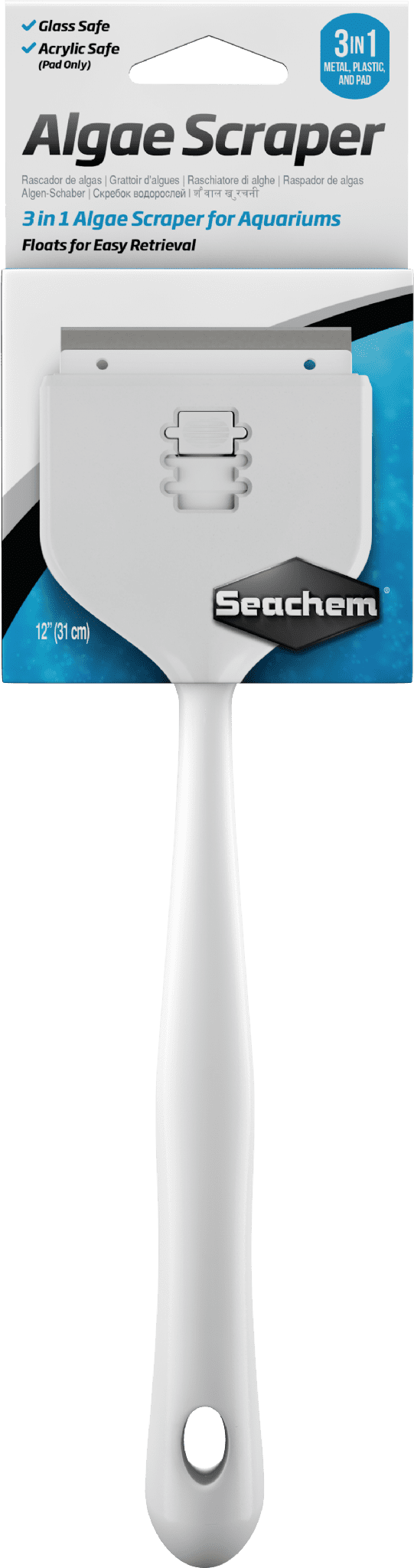 *SEACHEM ALGAE SCRAPER 46 CM Wirral Aquatics