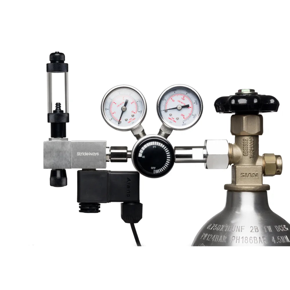 Strideways PRO CO2 Regulator Plus Dual Stage