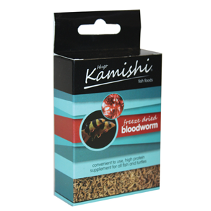 Hugo Kamishi freeze dried Bloodworm