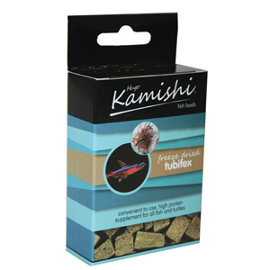 Hugo Kamishi freeze dired tubifex