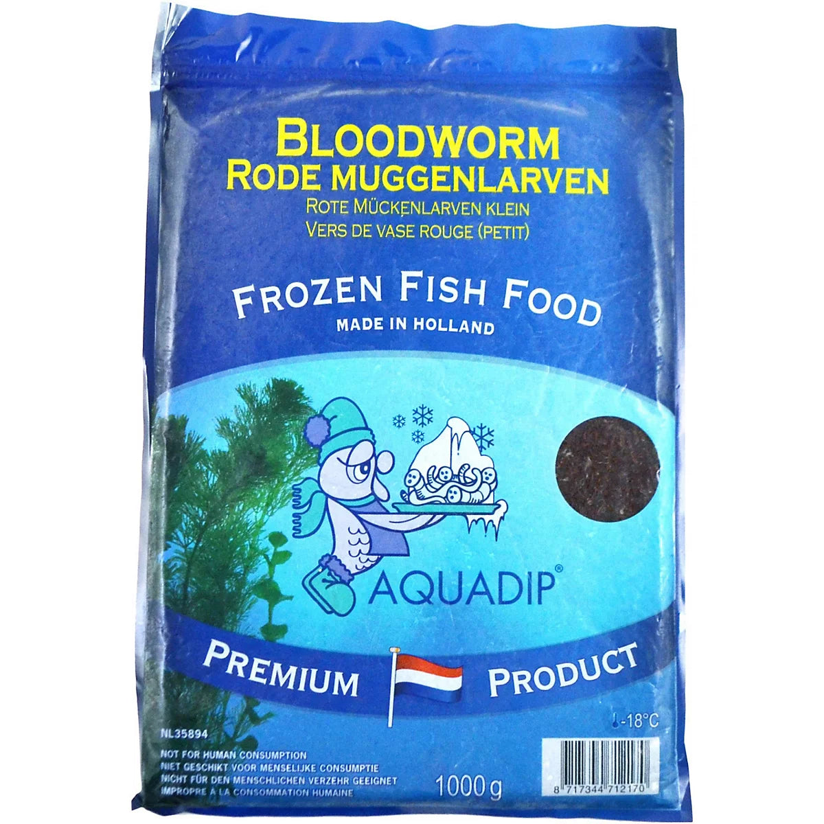 AQUADIP Bloodworm Large 1000g