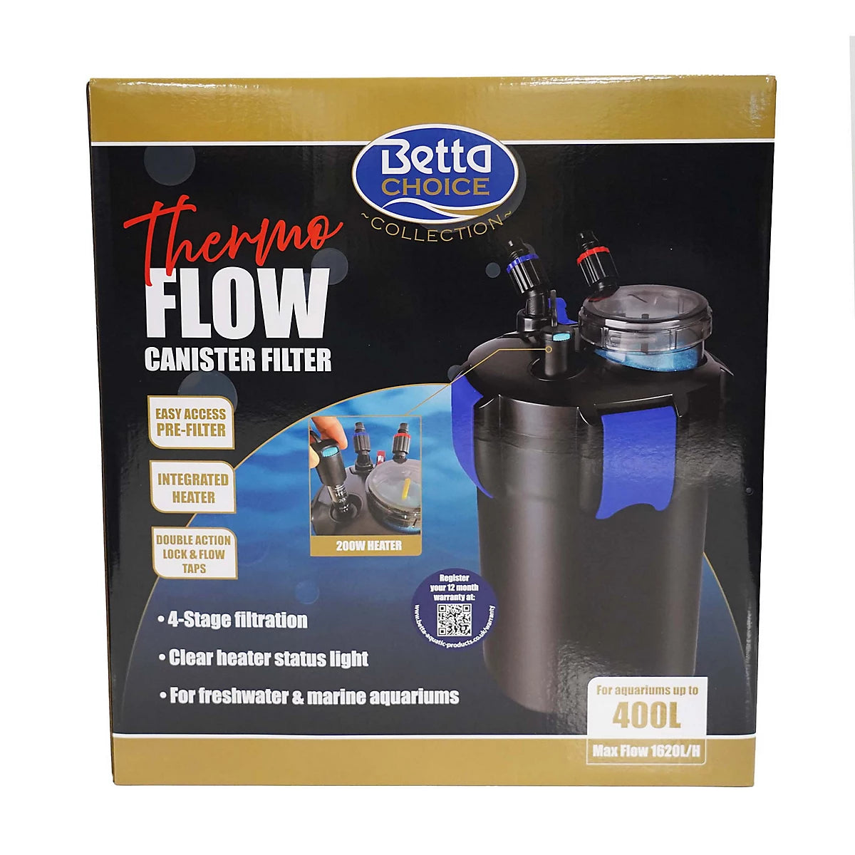 Betta Choice Thermo Flow Canister Filter