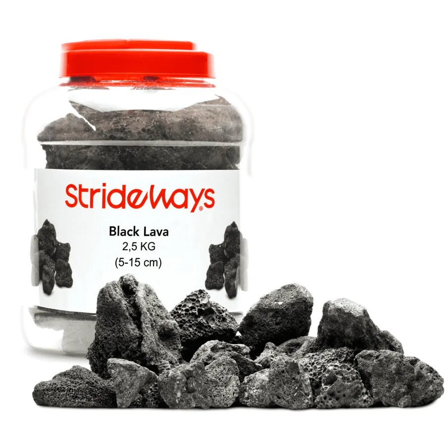 Strideways Black Lava Bottle 2.5KG