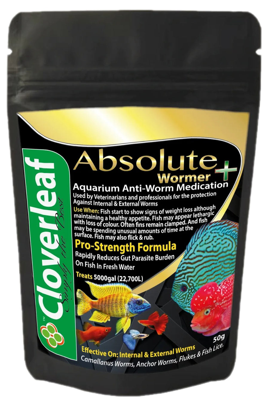 Cloverleaf Absolute Wormer+ 50g