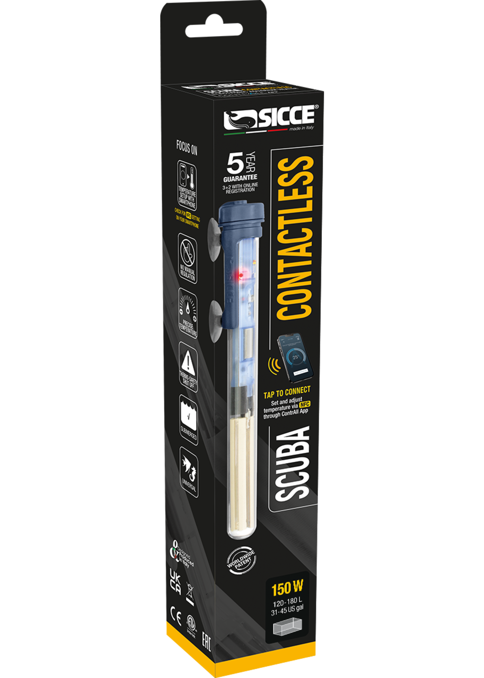 SICCE SCUBA CONTACTLESS Wirral Aquatics