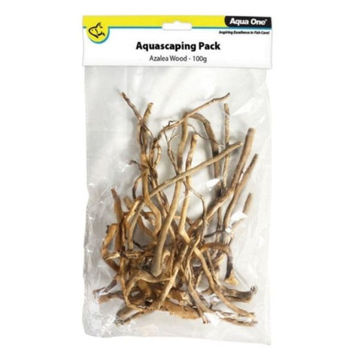 AquaOne - Azalea Wood Decor Bag 100g