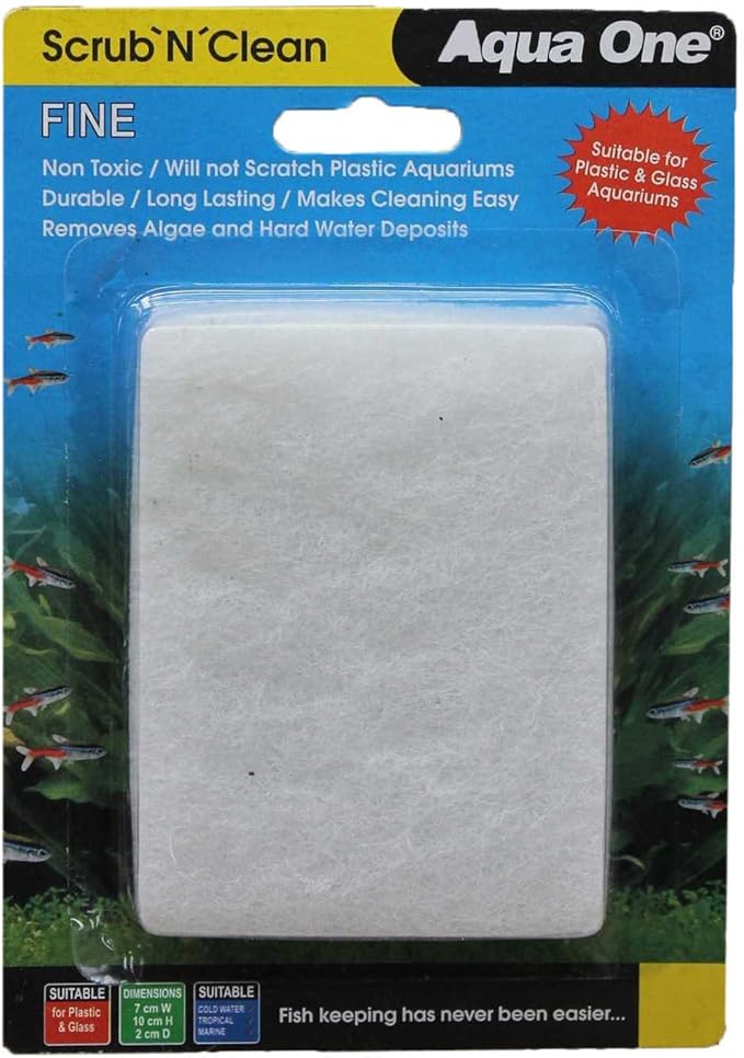 Aqua One Scrub `N` Clean Algae Pad Fine Small