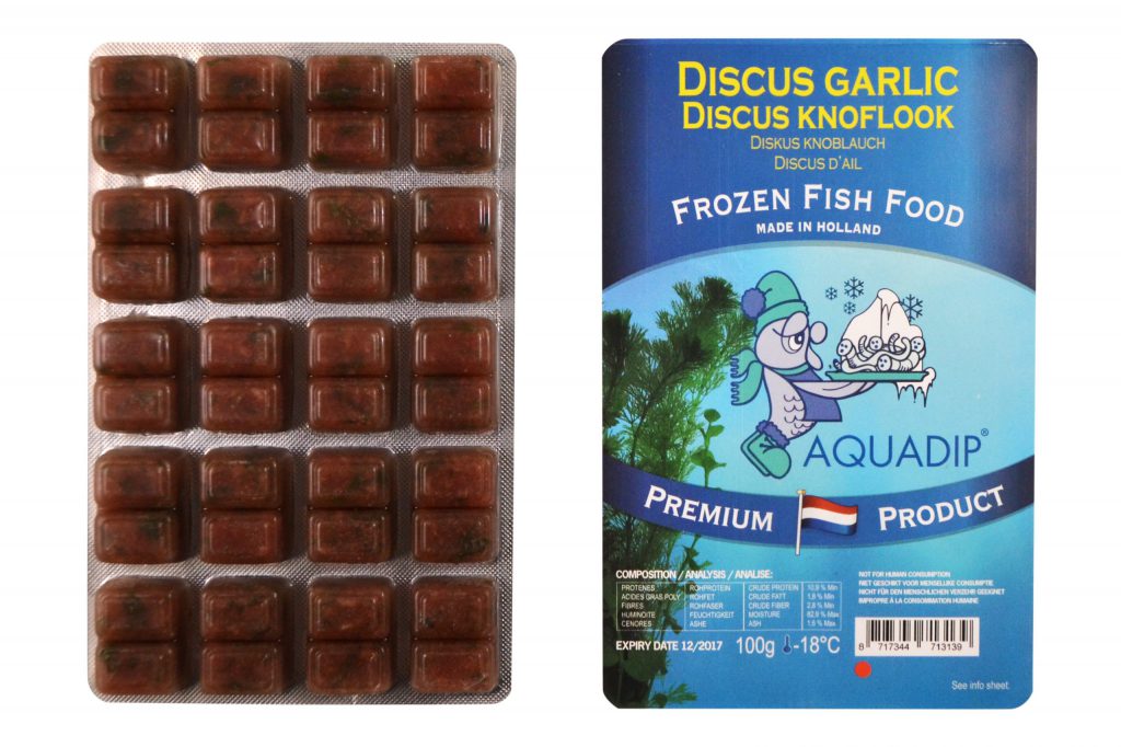 Aquadip Frozen Discus Garlic Discus Knoflook 100g