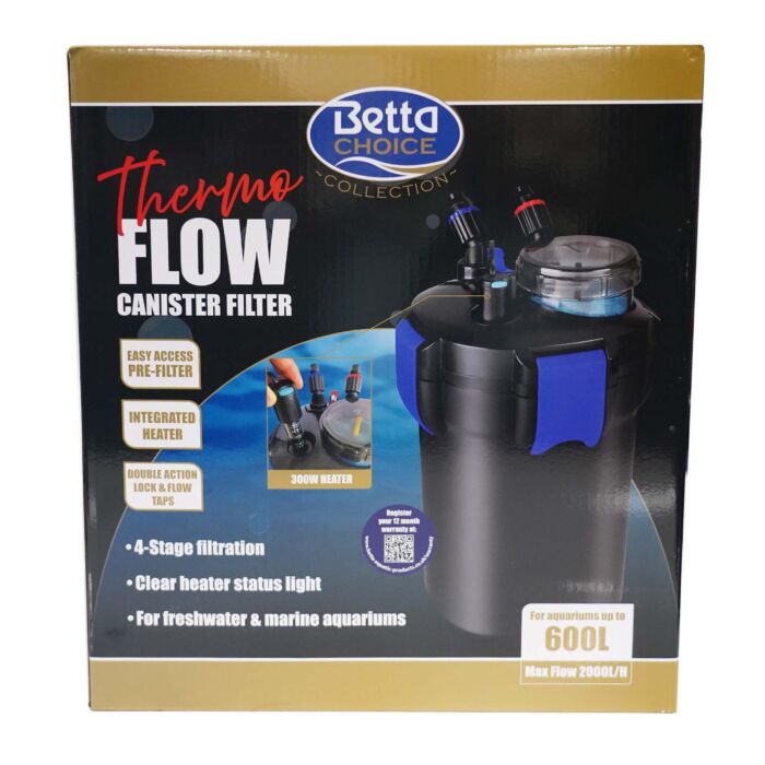 Betta Choice Thermo Flow Canister Filter