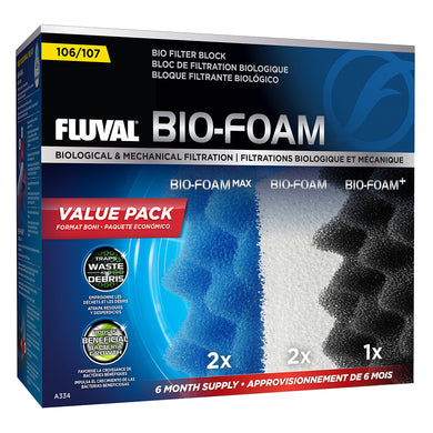 Fluval Bio-Foam Value Pack 106/107