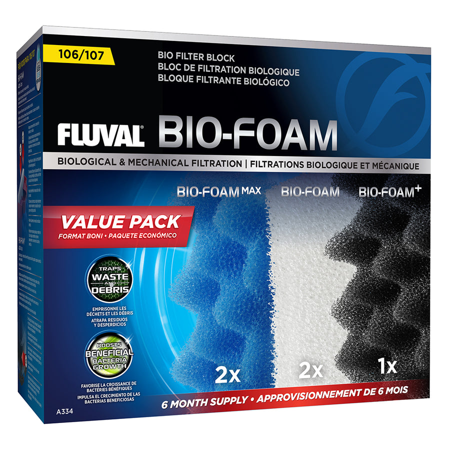 Fluval Bio-Foam Value Pack 106/107