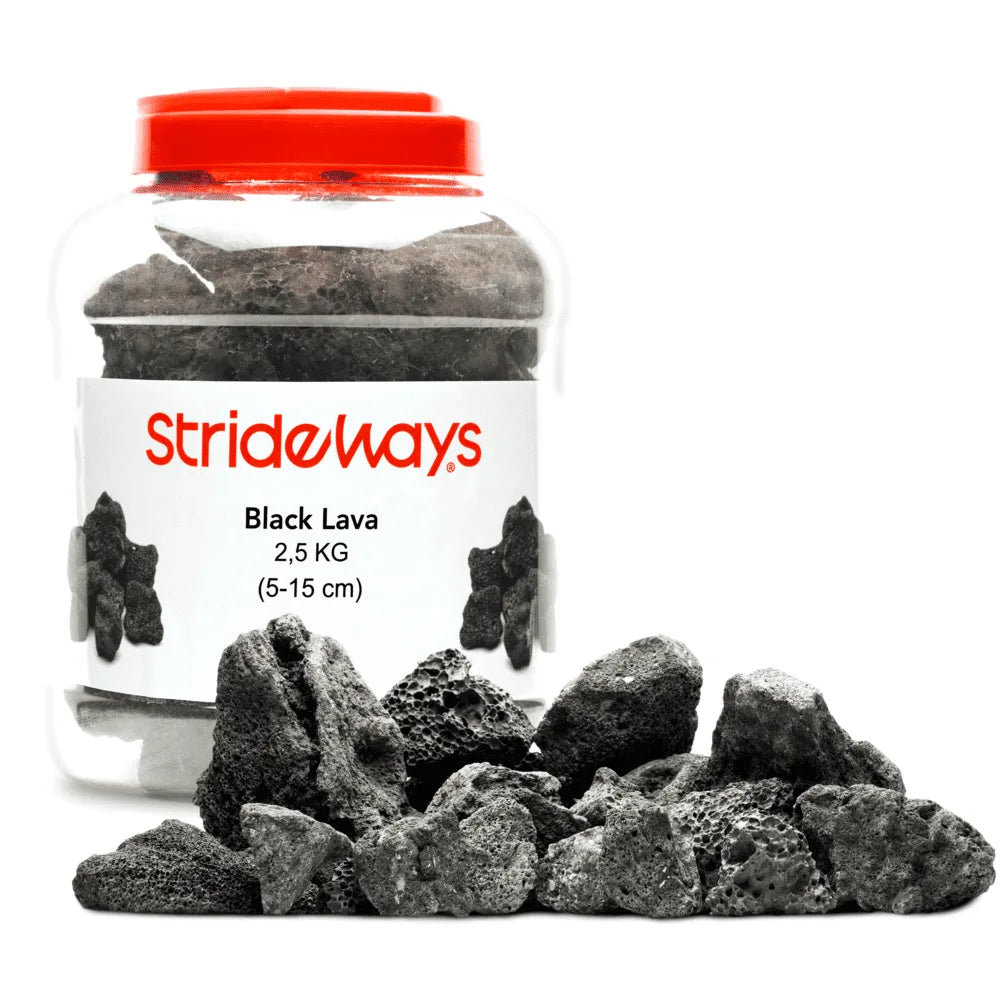 Strideways Black Lava Bottle 2.5KG