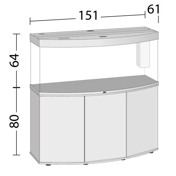 Juwel Vision 450 Aquarium and Cabinet
