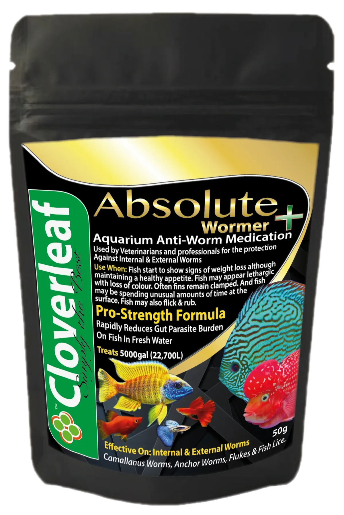 Cloverleaf Absolute Wormer+ 50g