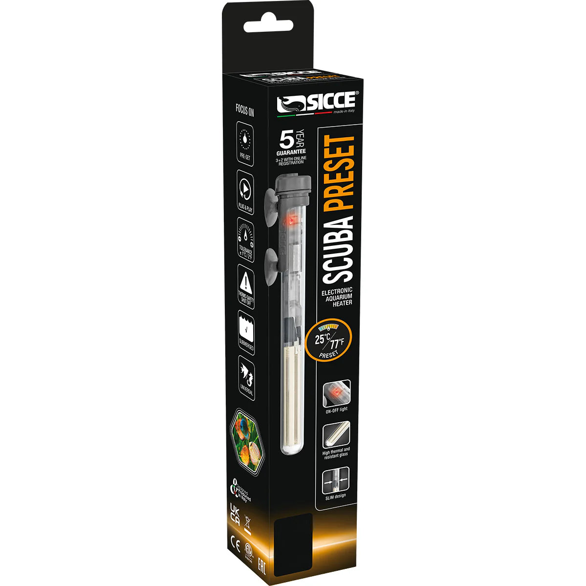 Sicce Scuba Preset 50w Heater