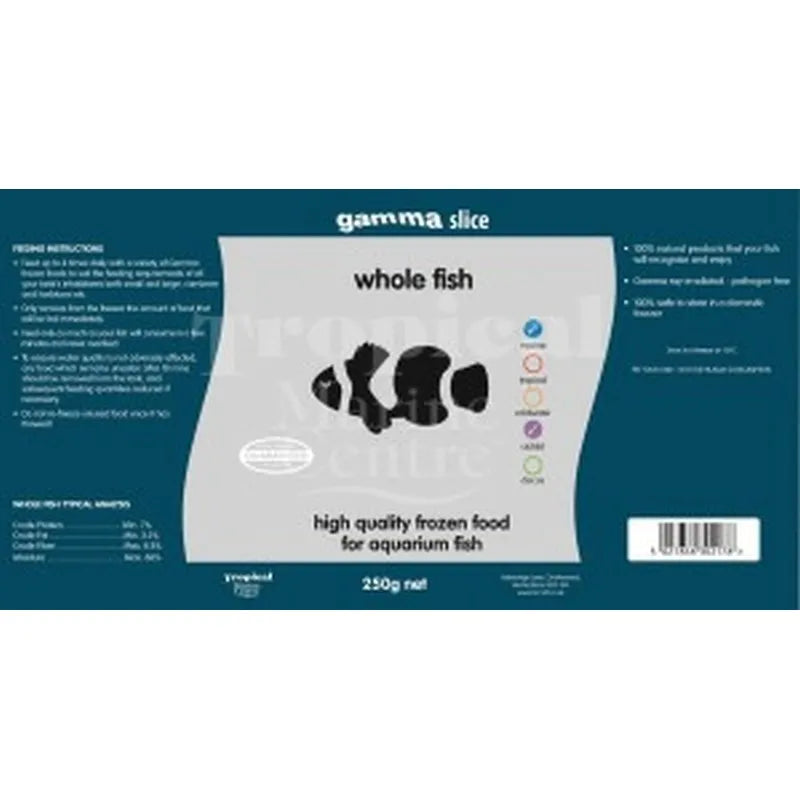 TMC Gamma Slice Frozen Whole Fish 250g